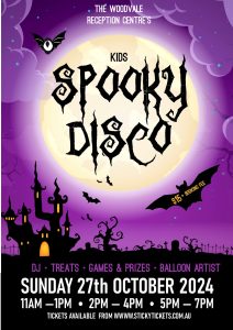 Kids Spooky Halloween Disco 2024 @ The Woodvale Tavern and Reception Centre | Woodvale | Western Australia | Australia