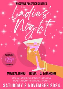 Ladies Night: Musical Bingo and Quiz! @ The Woodvale Tavern & Reception Centre | Woodvale | Western Australia | Australia