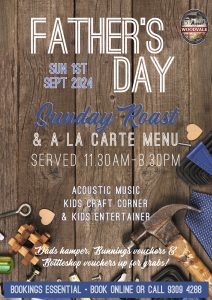 Father's Day 2024 @ The Woodvale Tavern | Woodvale | Western Australia | Australia